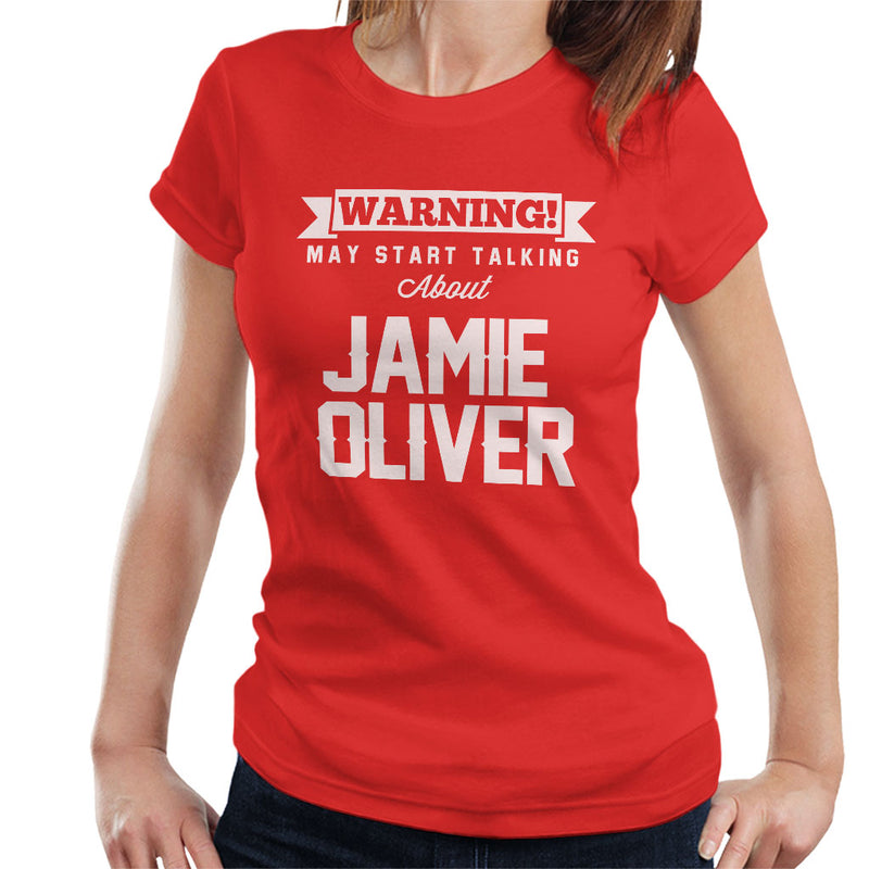 Warning Many Start Talking About Jamie Oliver Women's T-Shirt - coto7