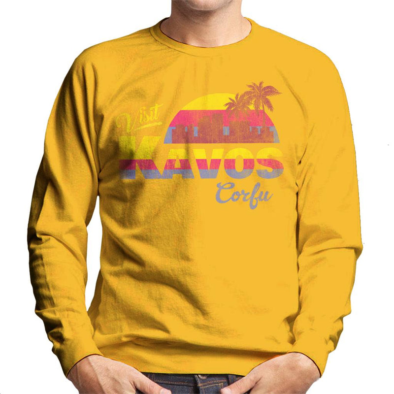 Visit Kavos Sunset Men's Sweatshirt - coto7