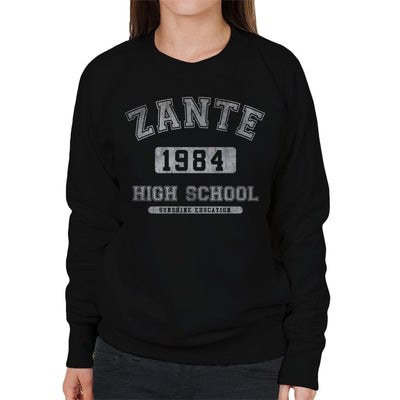 Zante 1984 High School Sunshine Education Women's Sweatshirt - coto7