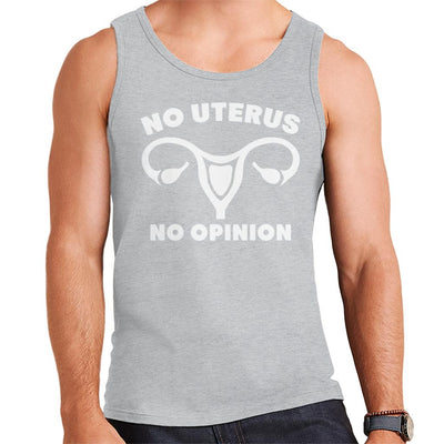 Anti Men No Uterus No Opinion Men's Vest - coto7