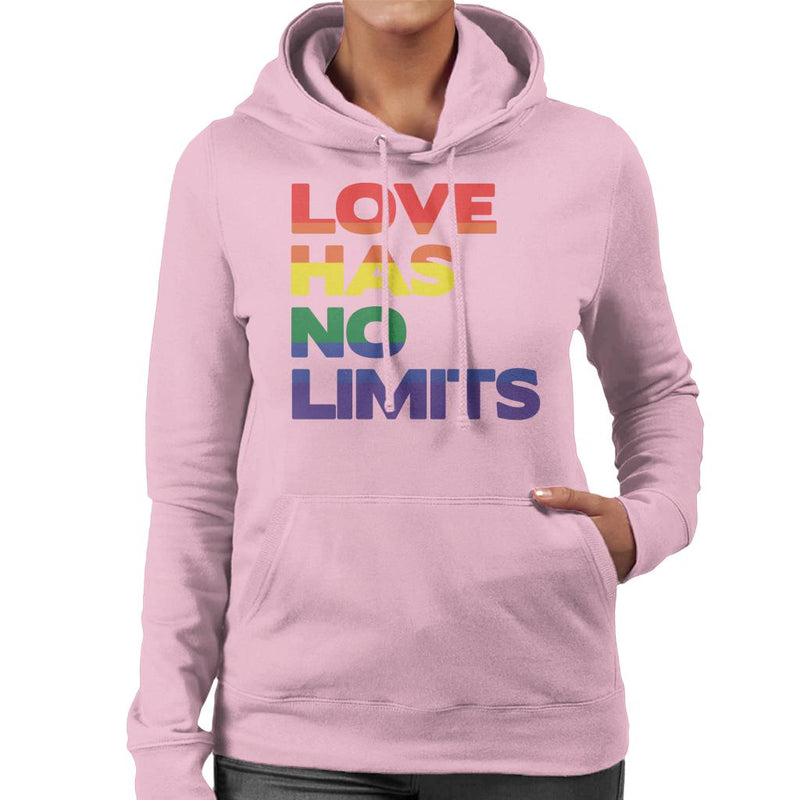 Pride Love Has No Limits Women's Hooded Sweatshirt - coto7