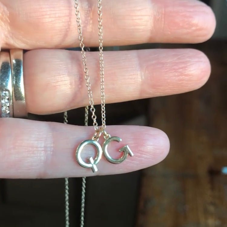 Initial Charm / Necklace