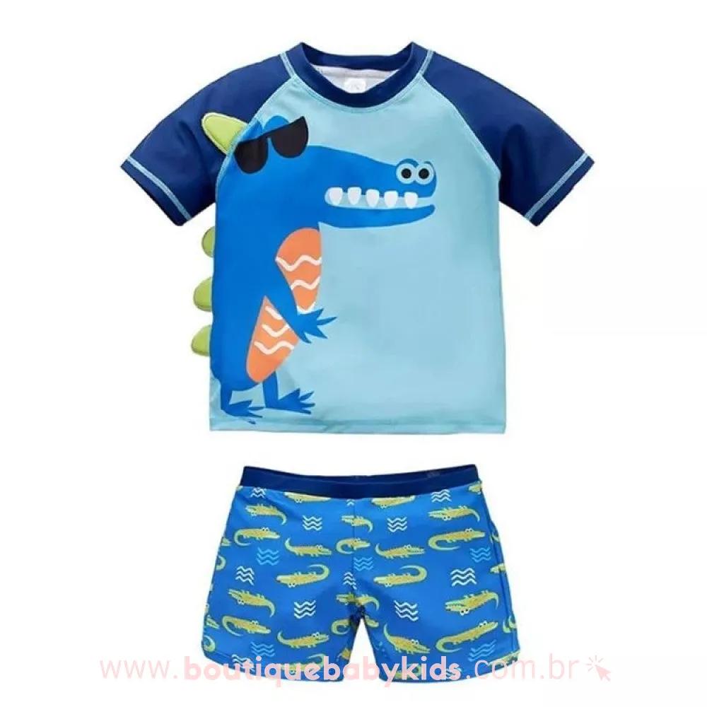 conjunto de praia infantil