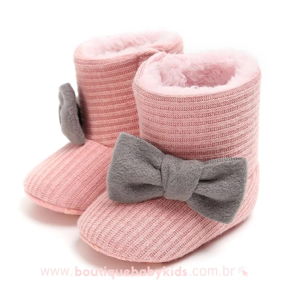 botinha de inverno para bebe