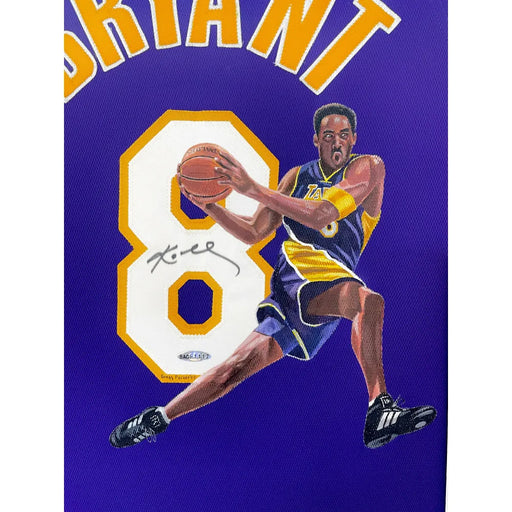 Kobe Bryant Signed Jersey - Purple #8 JSA
