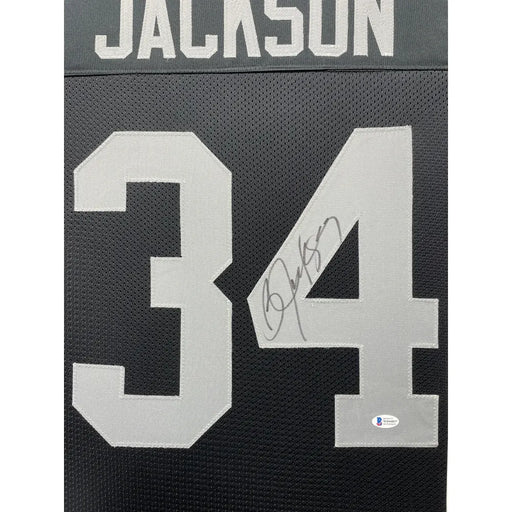 Bo Jackson Autographed Kansas City Custom White Baseball Jersey - BAS COA  at 's Sports Collectibles Store