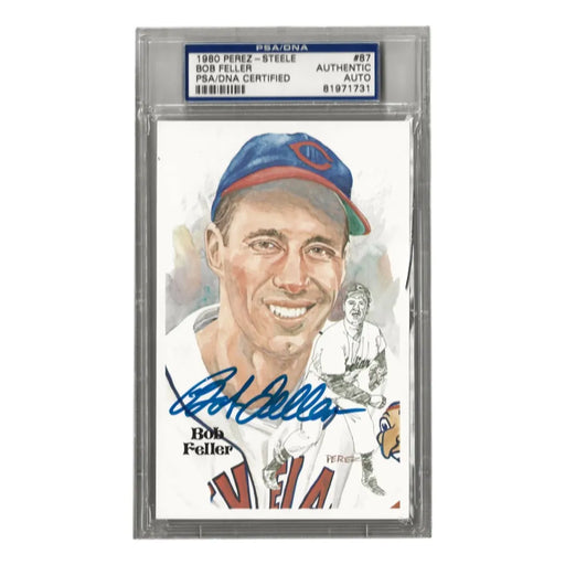 MLB Bob Feller Signed Trading Cards, Collectible Bob Feller Signed Trading  Cards