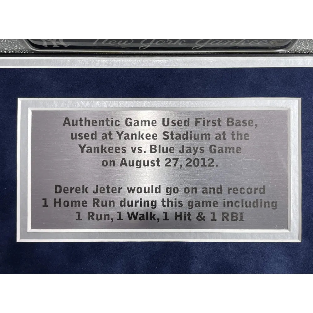 Framed Derek Jeter Newspaper and Yankee Stadium Ticket! – Columbia Frame  Shop
