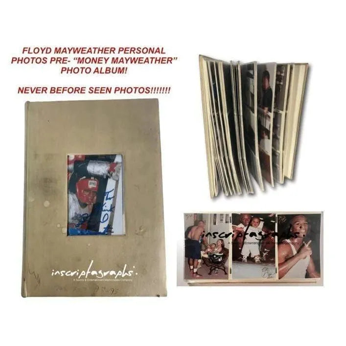 Floyd Money Mayweather Personal Photo Album 4X6 Signed Autograph