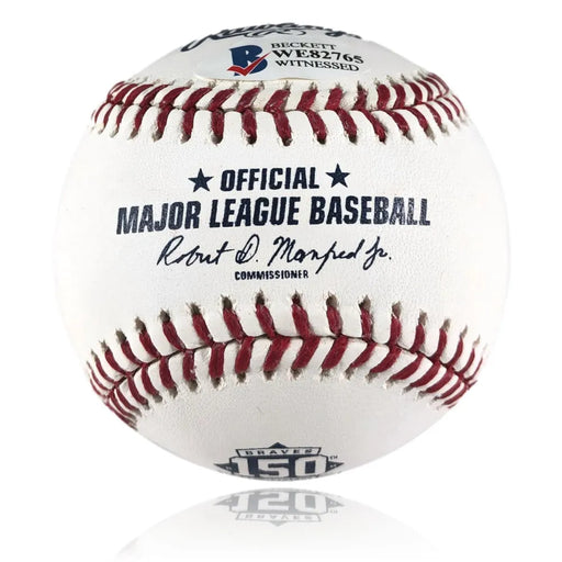 Greg Maddux Autographed Baseball Last To Wear 31 BAS COA Signed - -  Inscriptagraphs Memorabilia