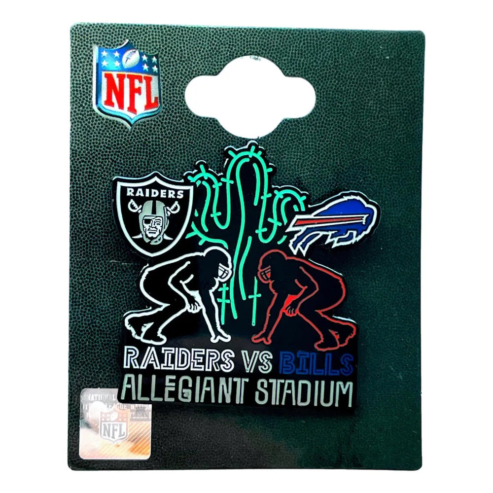 Las Vegas Raiders Limited Edition 2020 Inaugural Season Game Day Pin vs.  Buffalo - Inscriptagraphs Memorabilia