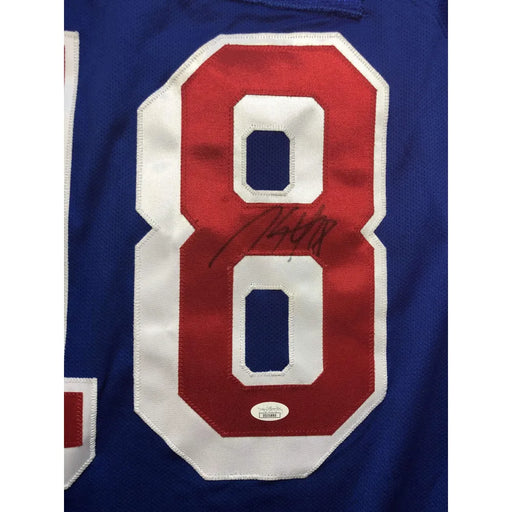 Wayne Gretzky Autographed Vintage Throwback Navy CCM New York Rangers Alternate  Jersey