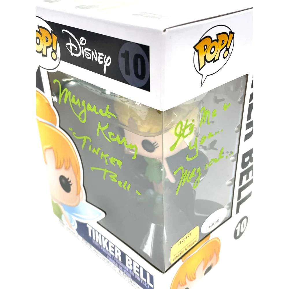 Margaret Kerry Autographed Tinker Bell Funko Pop #10 Inscribed Magical JSA  COA Signed