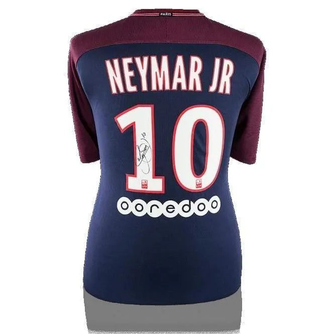 Neymar PSG Paris Saint Germain DEBUT SEASON 2017 2018 Home Jersey Shir ...