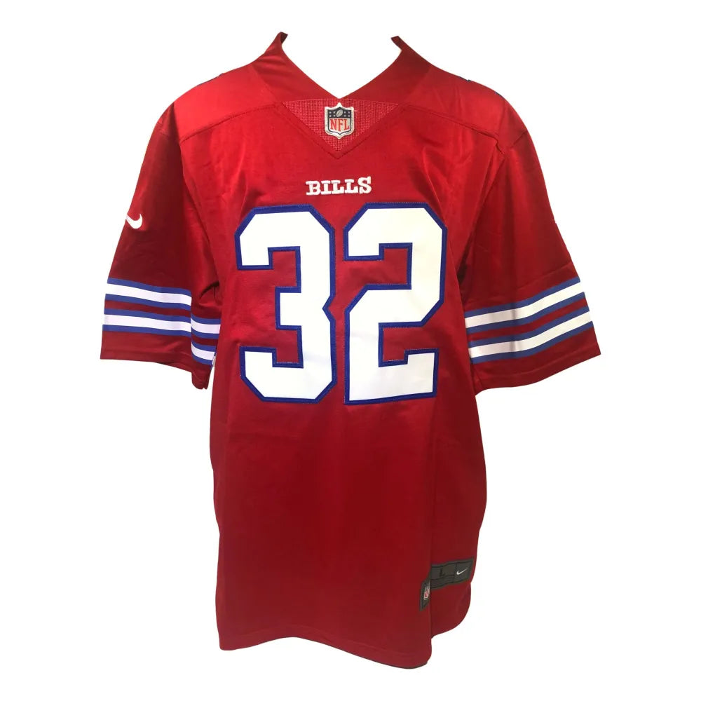 Nike Buffalo Bills No32 O. J. Simpson Red Women's Stitched NFL Limited Rush Jersey