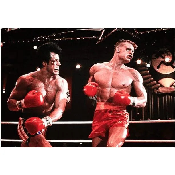 Sylvester Stallone Signed Rocky Balboa IV Boxing Trunks Framed COA