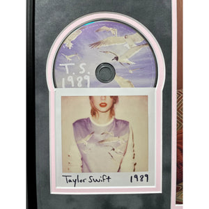 Taylor Swift Signed Custom Framed Midnights Vinyl Display (JSA)