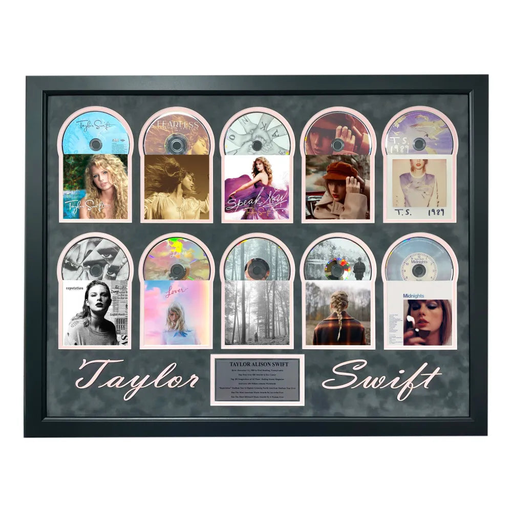 Taylor Swift Music Poster - The Eras Tour Pop Album Canvas