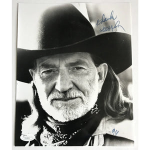 Willie Nelson Signed 8X10 Photo JSA COA Autograph Country