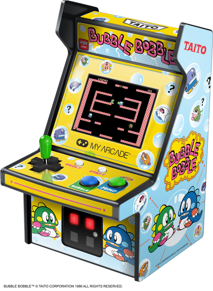 retro games bubble bobble