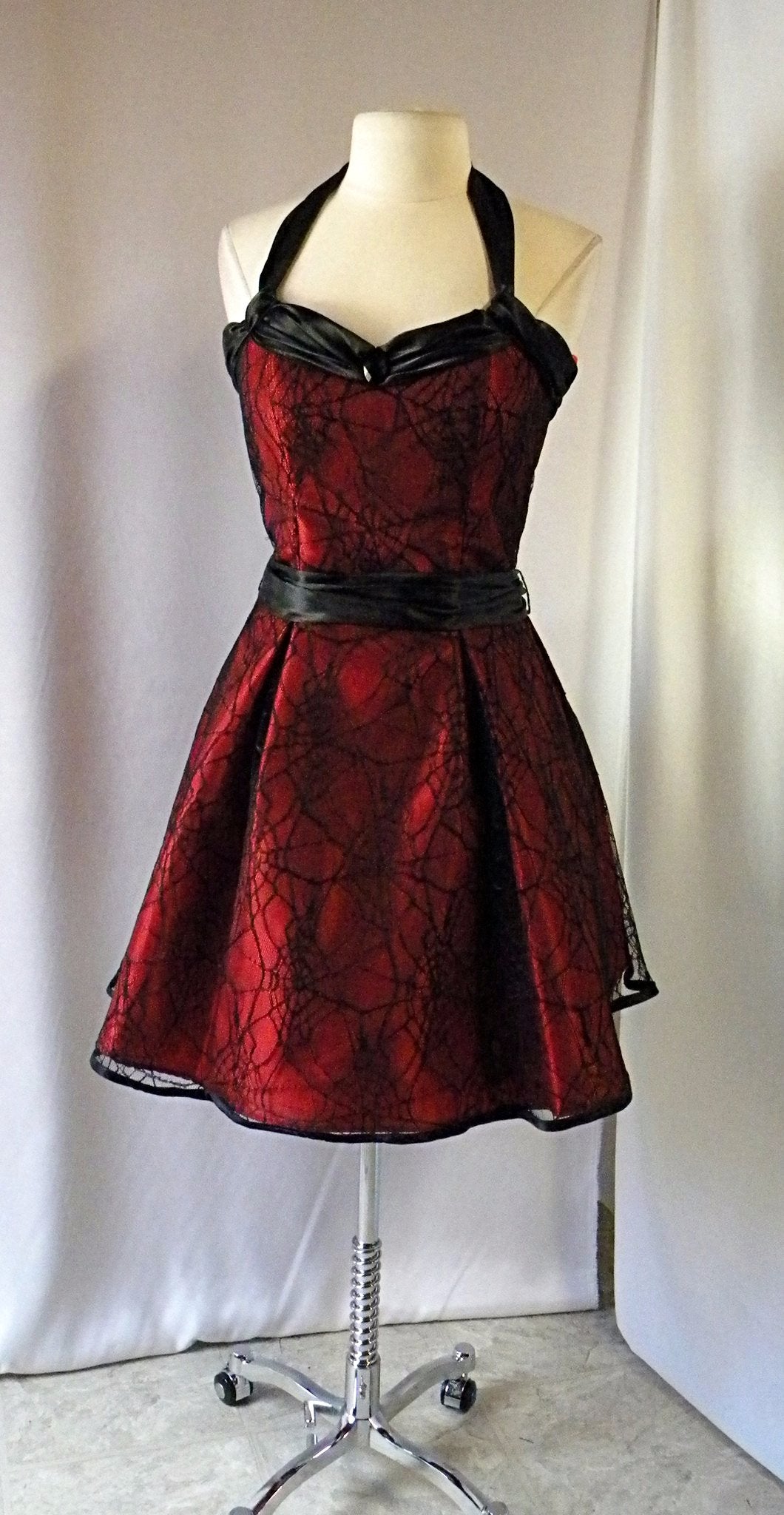 red and black semi formal dresses