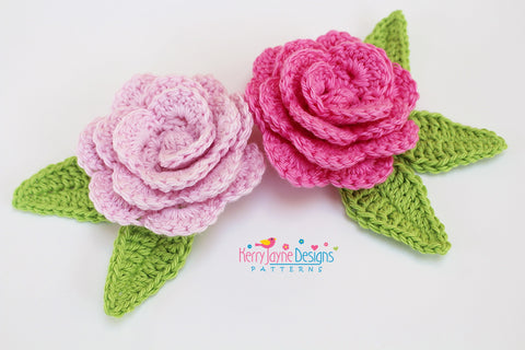 Camellia crochet pattern