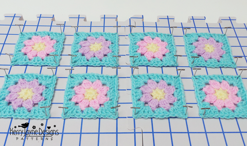 How To Block Your Granny Squares – Kerry Jayne Designs Ltd