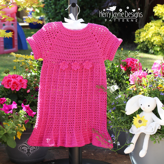 Little Bell Dress and Top Crochet Pattern UK – Kerry Jayne Designs Ltd