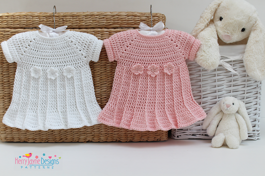 Little Bell Dress and Top Crochet Pattern UK – Kerry Jayne Designs Ltd