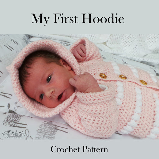 crochet baby jacket with hood pattern