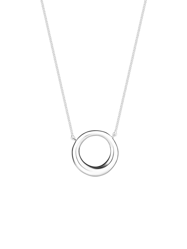 Textured Initial Necklace - MISHO - Mens