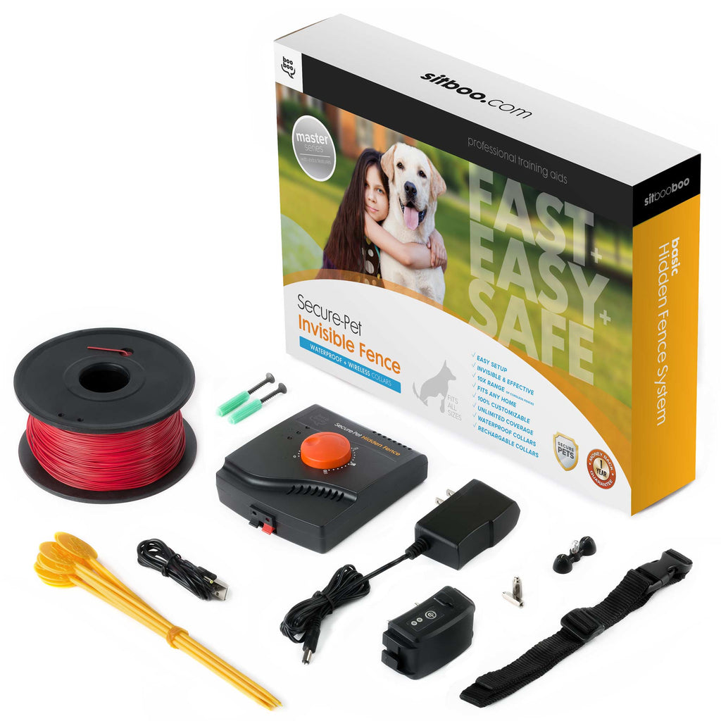 installing electric dog fence above ground