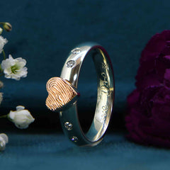 Memorial, Cremation and Bereavement Fingerprint Jewellery by Sophia Alexander