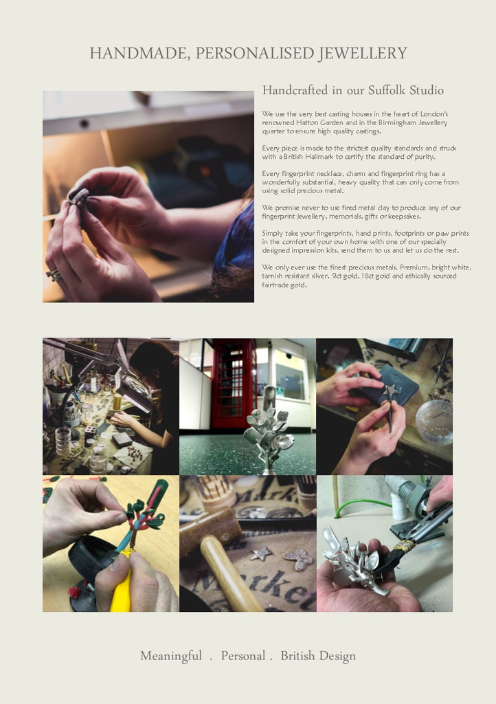 Handmade Jewelry - Handcrafted in our Suffolk Studio