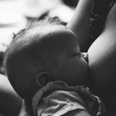 DIY Newborn Photographs - How to take new baby photos.  Fresh 24 photos.  Newborn Baby first breastfeed