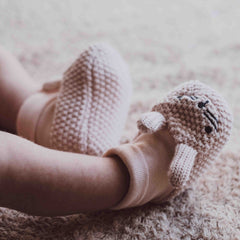 DIY Newborn Photographs - How to take new baby photos.  Fresh 24 photos.  Newborn Baby first shoes
