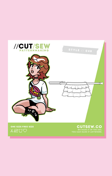 Cut-and-sew ladies' short-sleeved sweatshirt new sensation cardboard c –  coca公式ストア