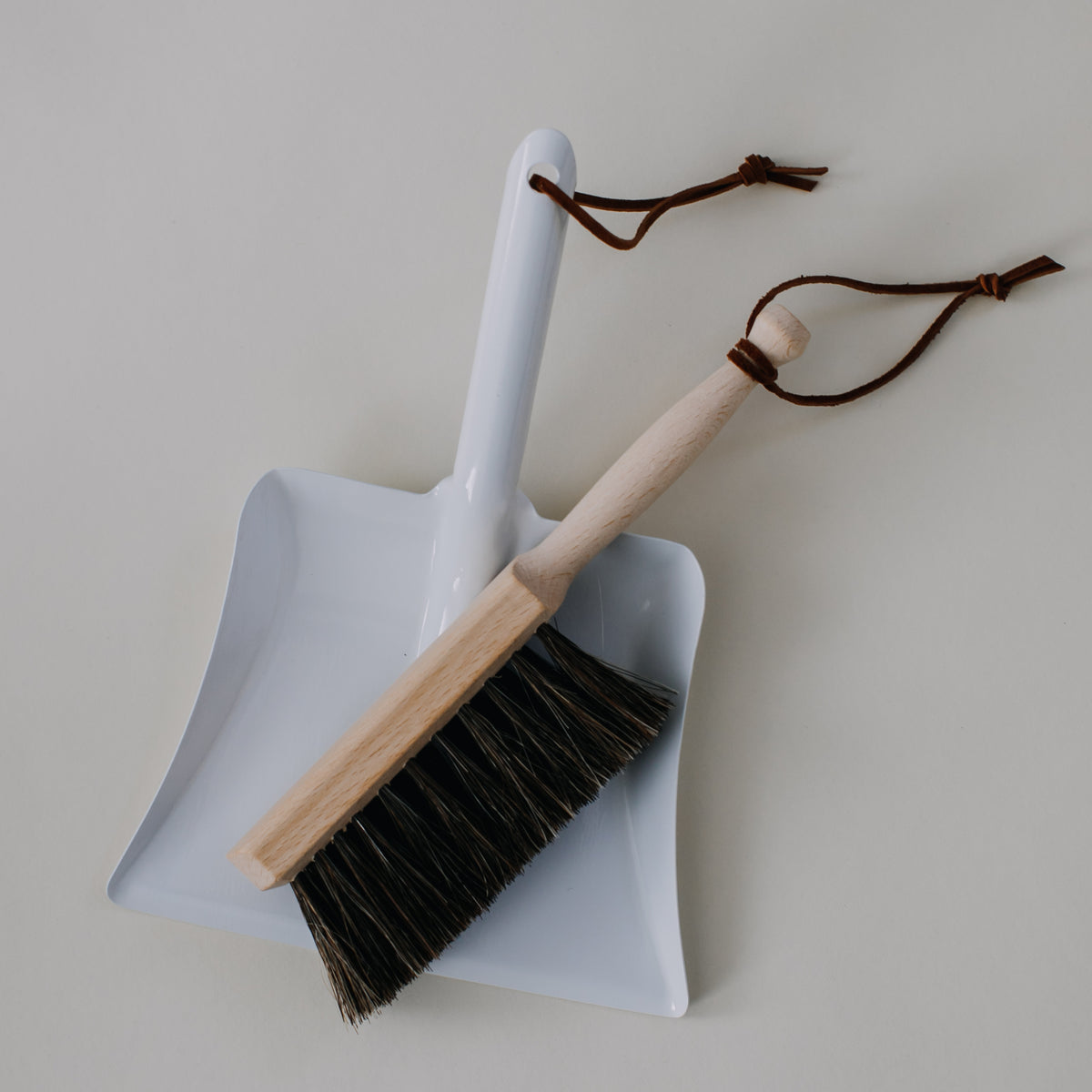 child's brush and dustpan