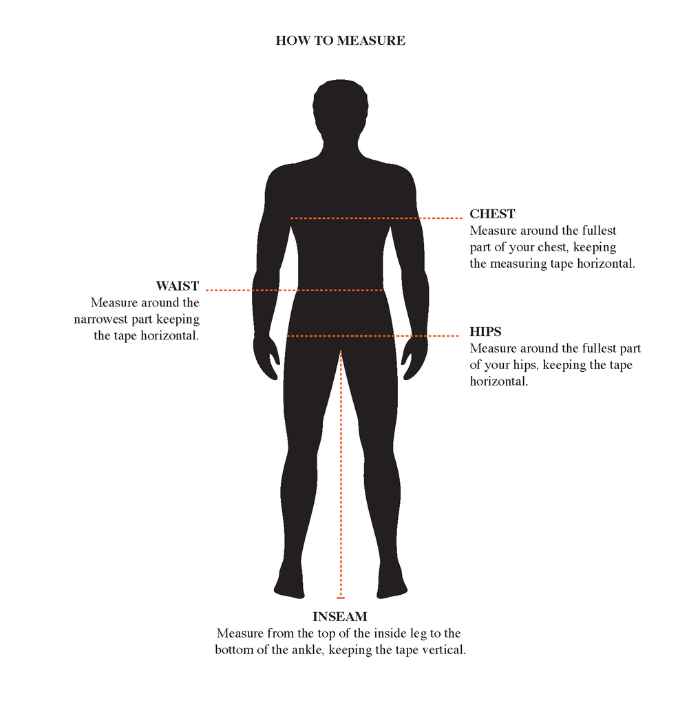 Size Chart – The American Outdoorsman