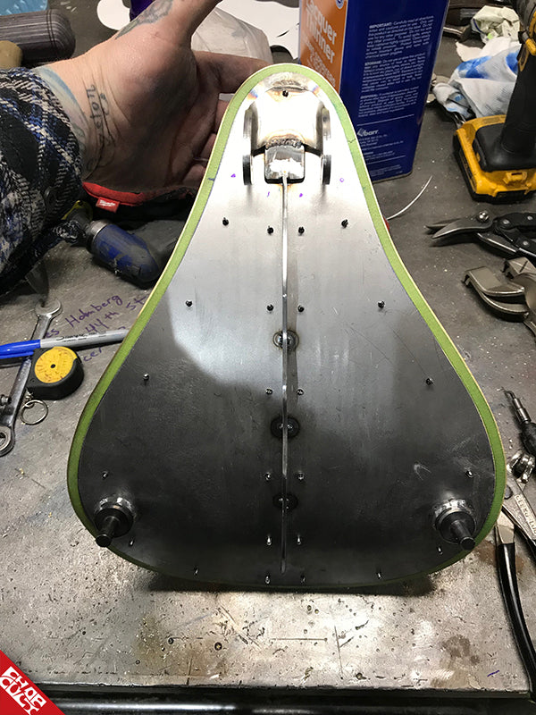 Custom Chopper Seat Building