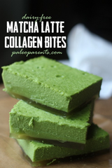 Matcha latte collagen bars recipe