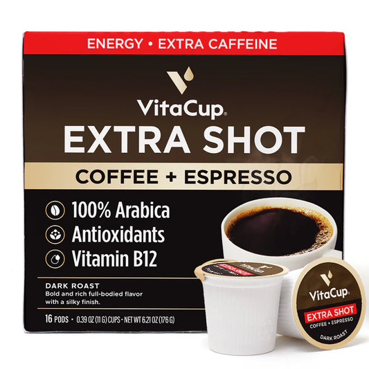 Extra Shot Coffee Pods – VitaCup