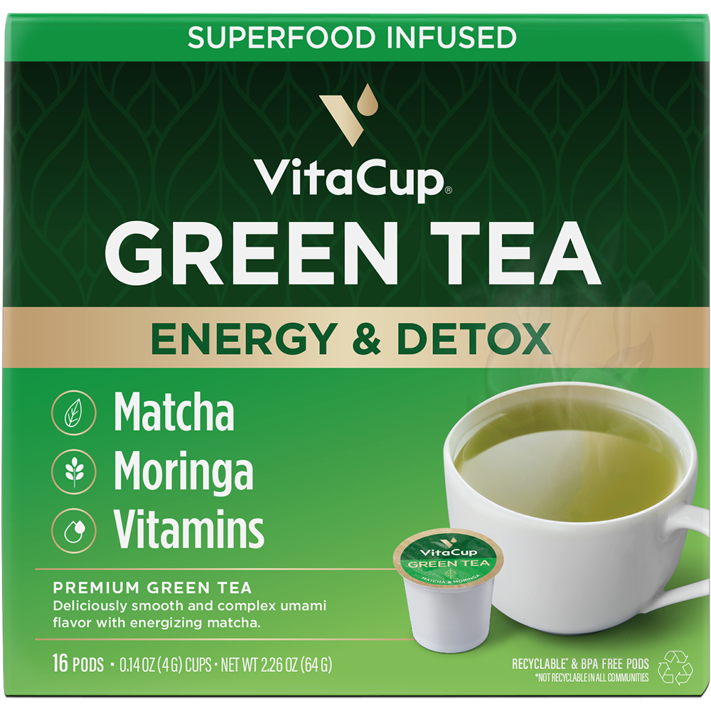 Green Tea: Buy Best Single Serve Infused Green Tea Pods Online