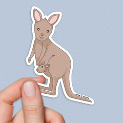 Kangaroo sticker