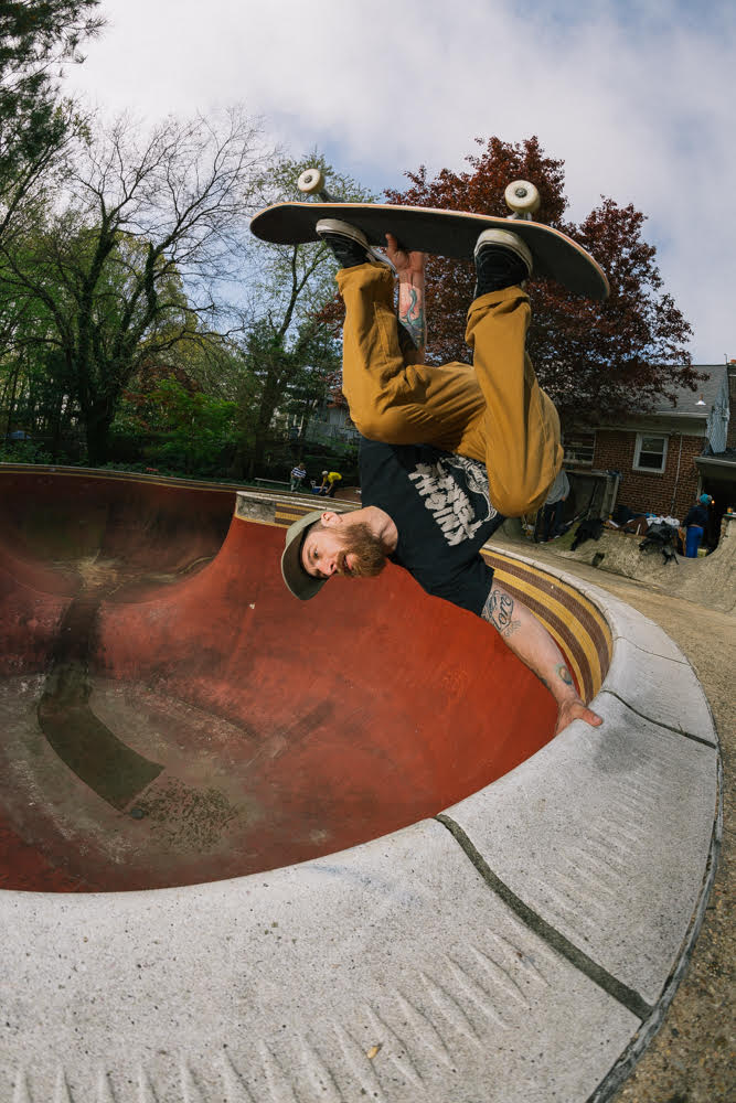 Chris Connolly Handplant Skateboard