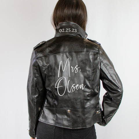 Leather jacket