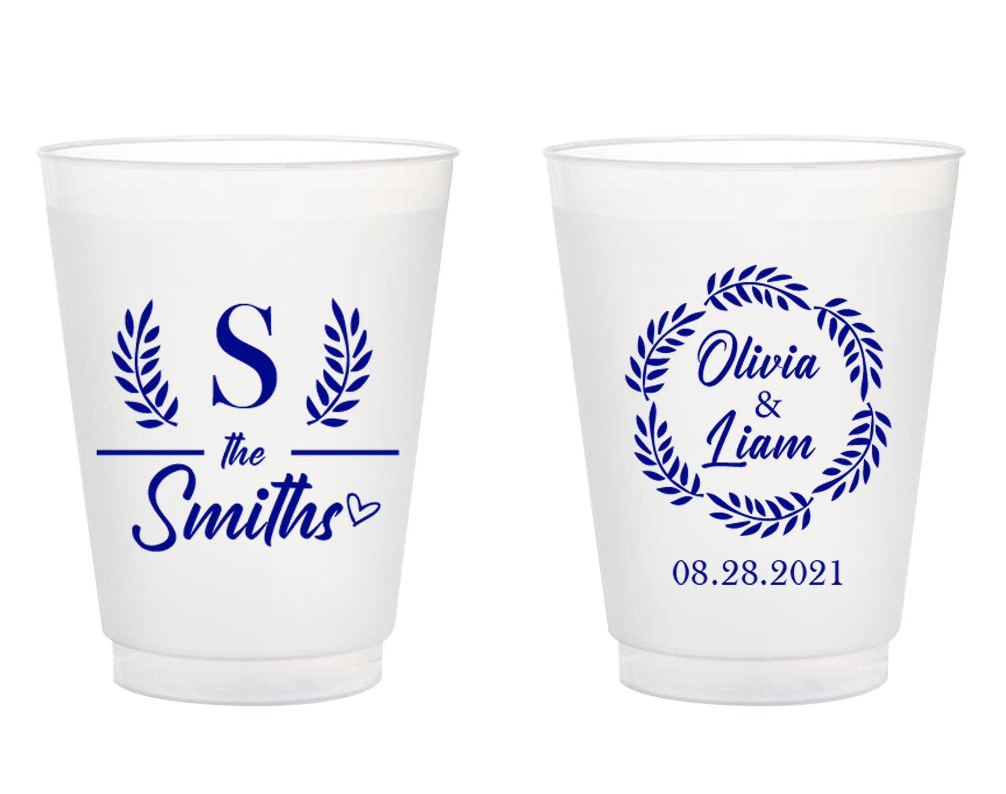 Tis The Season - 9oz Frosted Unbreakable Plastic Cup #184 - Custom - Bridal  Wedding Favors, Wedding Cups, Party Cups, Favor