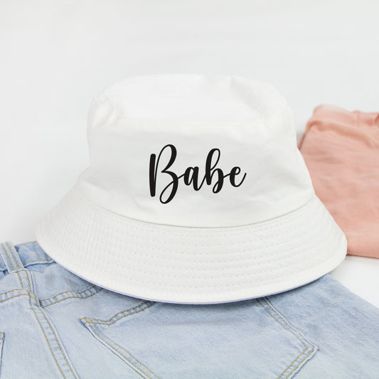 Personalized Embroidered Bucket Hats, Bride Wide Brim Bucket Hats