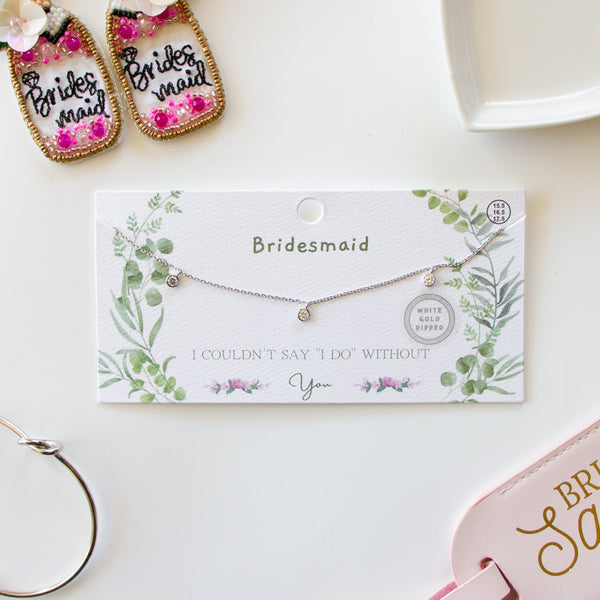 Bridesmaid Proposal Necklace