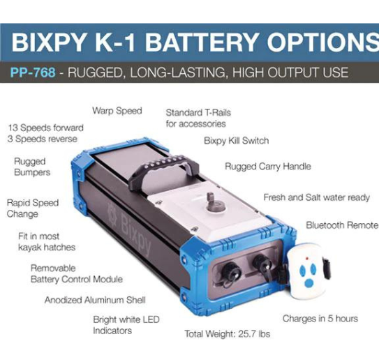 Bixpy Angler Pro Battery